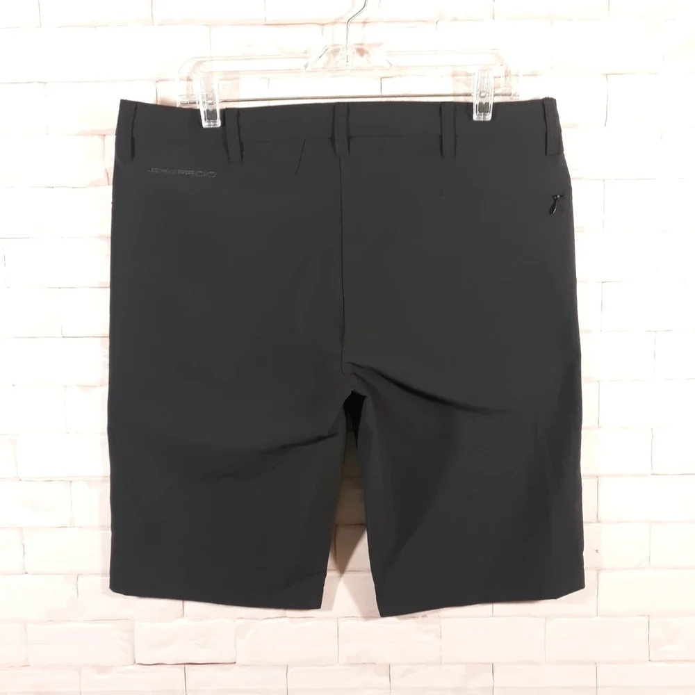 ExOfficio Hiking Shorts Womens Size 12 Waist 34 Inseam 11.5 Travel Outdoor Black